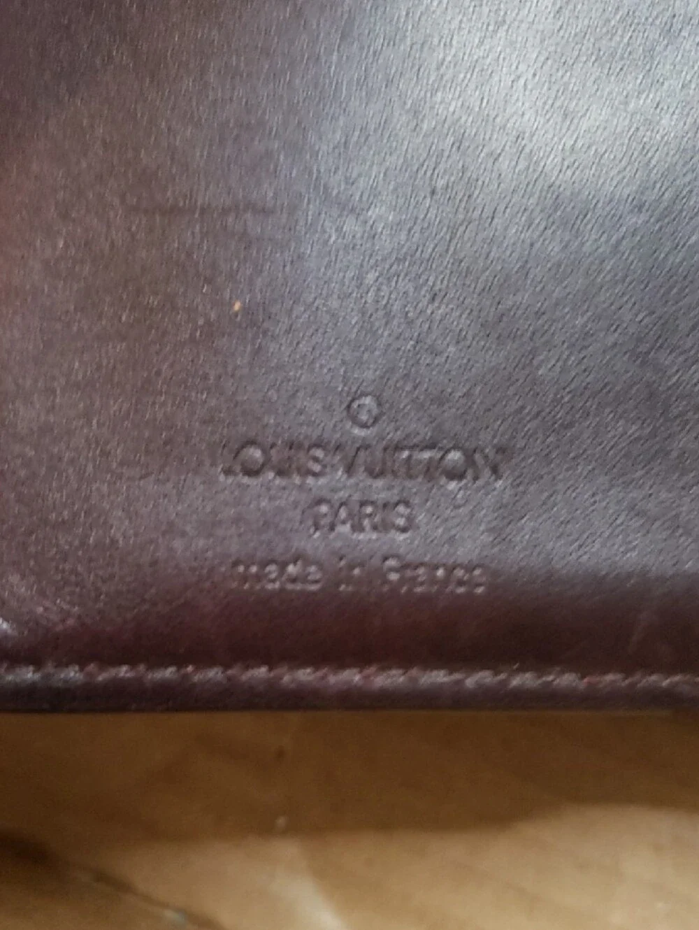 Louis Vuitton glossy patent